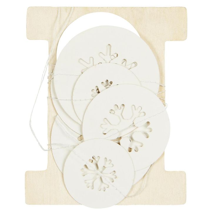 Schnur mit Schneeflocken von Ib Laursen