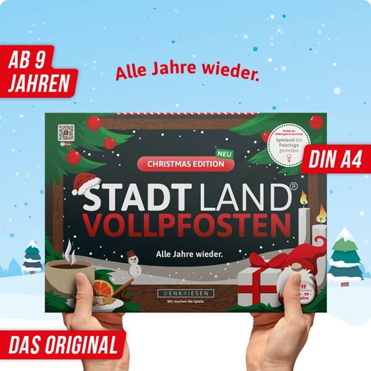 Vorschaubild #2 von Stadt Land Vollpfosten® - Christmas Edition A4 von Denkriesen
