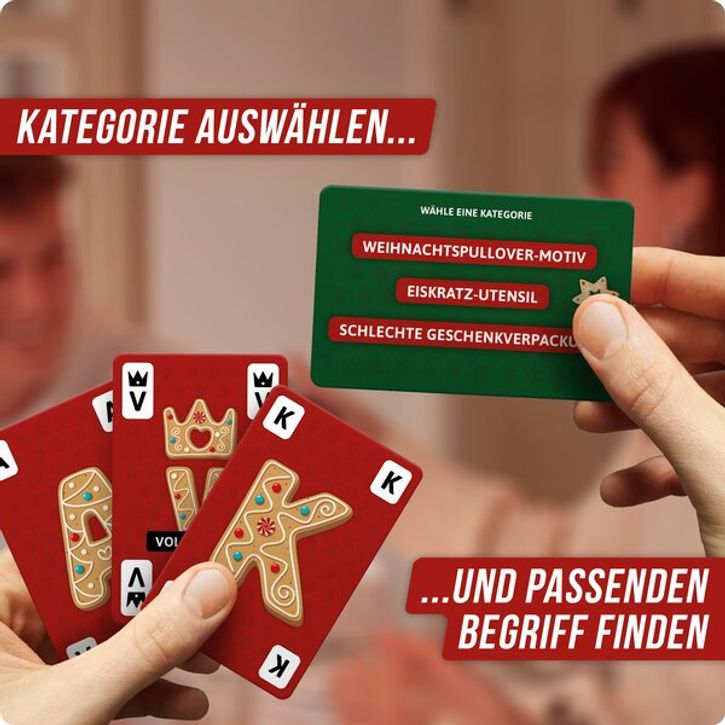 Stadt Land Vollpfosten® - Das Kartenspiel - Christmas Edition von Denkriesen | 3