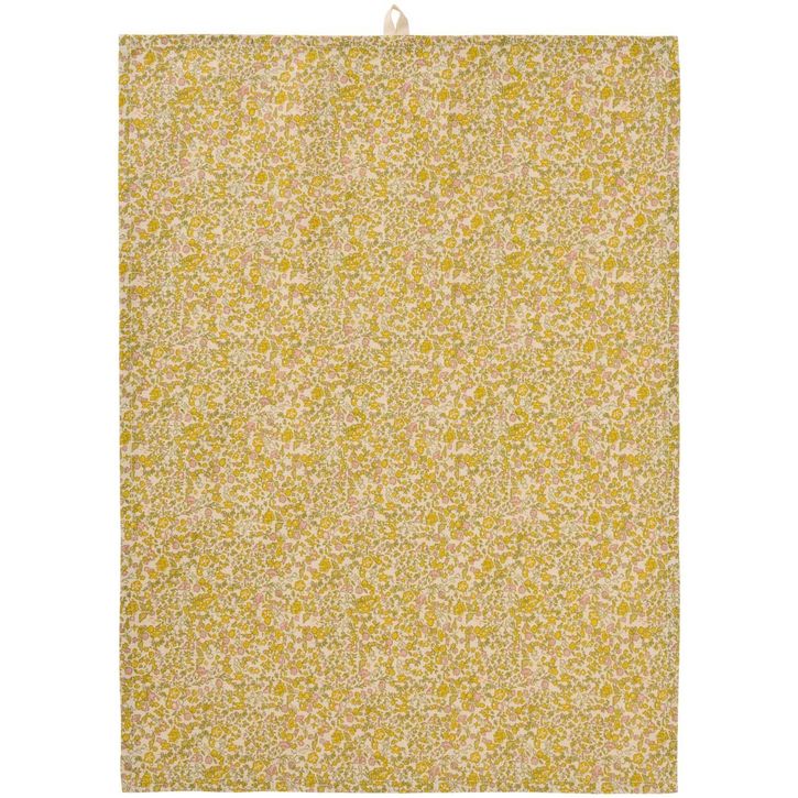 Vorschaubild #2 von Geschirrtuch natur mit Blumen (gelb/grün/rosa) von Ib Laursen