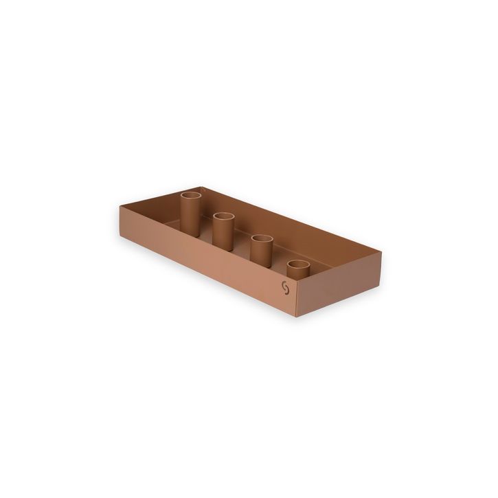 Kerzentablett Sund small braun von Storefactory | 3