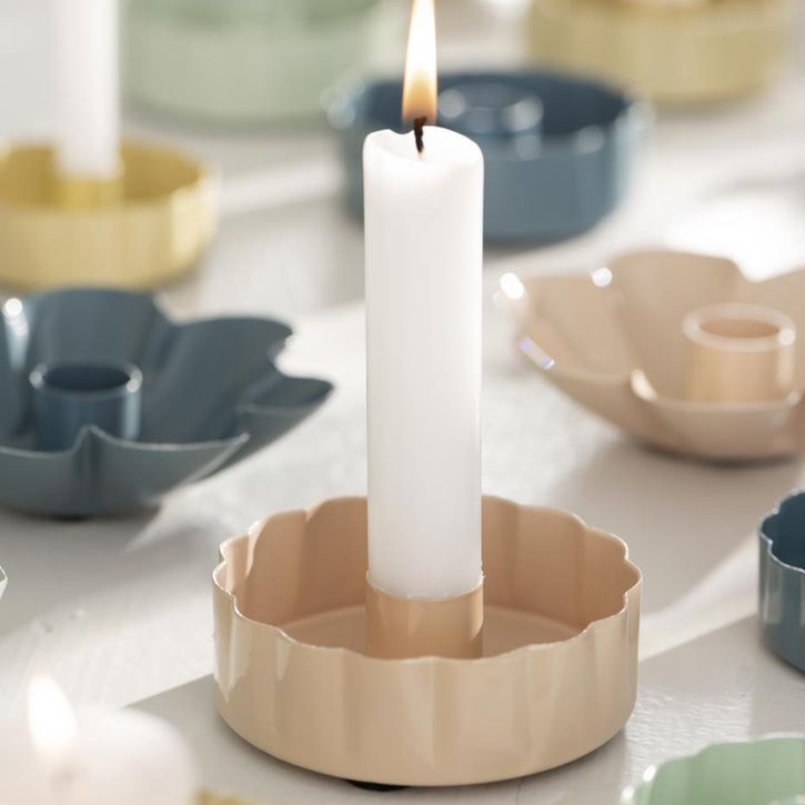 Vorschaubild #1 von Kerzenhalter gewellte Kante coral von Ib Laursen