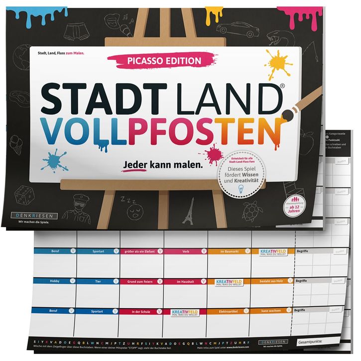 Stadt Land Vollpfosten® - Picasso Edition von Denkriesen | 1