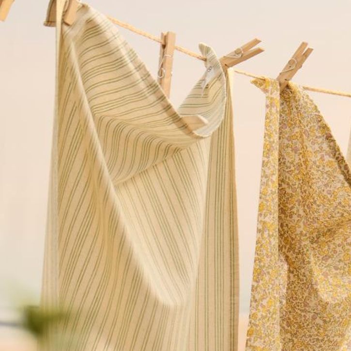 Vorschaubild #3 von Geschirrtuch natur mit grünen Streifen von Ib Laursen