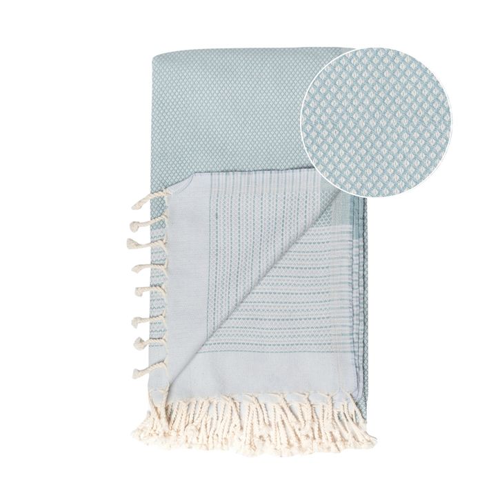 Vorschaubild #1 von Hamamtuch Pharao Mint/Hellblau von Samimi
