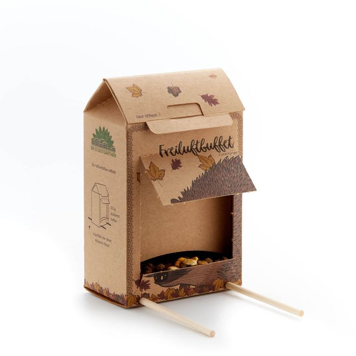 Freiluftbuffet Igel von Die Stadtgärtner | 2